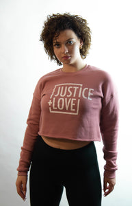 SALE!!! [JUST LOVE] Long Sleeve Cropped Fleece